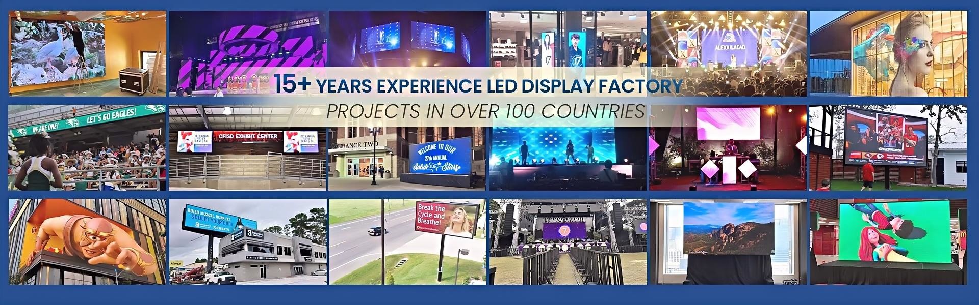 kwaliteit Ronde LED-display fabriek