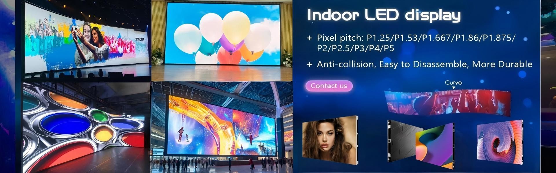 kwaliteit Ronde LED-display fabriek