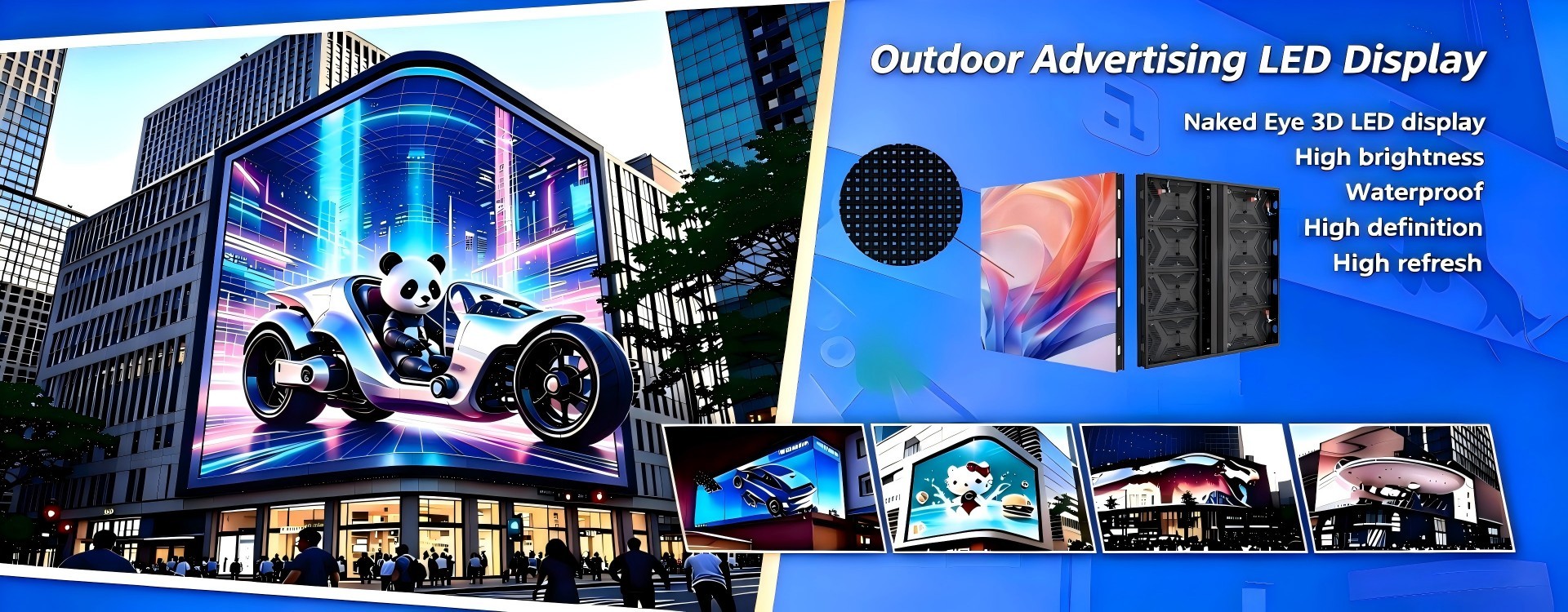 Kwaliteit Buitenreclame LED -display fabriek