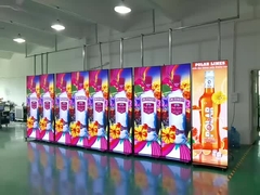 Led Poster Display Custom Draagbare Digitale Video Reclame Poster Spiegelscherm