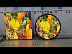 Buitenwijd rond geleid diaplay scherm