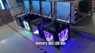 Bekijk: LED-display bezorgdoos P2.5 LED-scherm voor afhaalbezorging