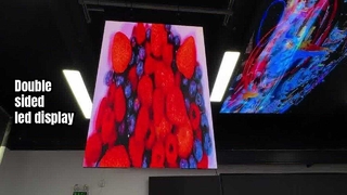 Dubbelzijdig led-display / ultradun led-display