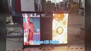 Indoor podium LED-display