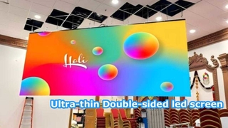 Ultradun dubbelzijdig LED-display