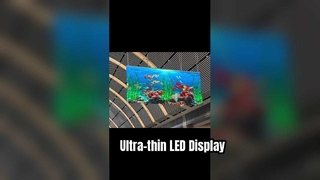 Ultradunne videowall voor binnen 7680 Hz reclame Ledwall