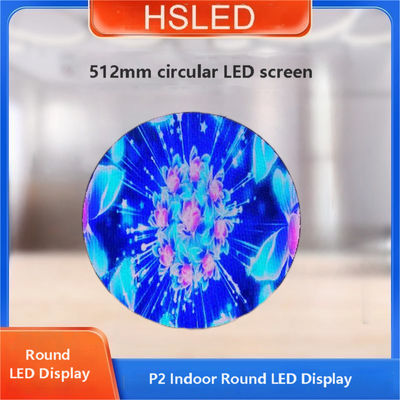 Gepersonaliseerd Indoor rond led display P2 cirkelvormig LED scherm