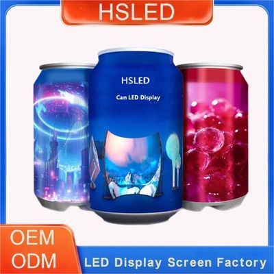 Creative Can's Led Display Schermflesvorm LED-display